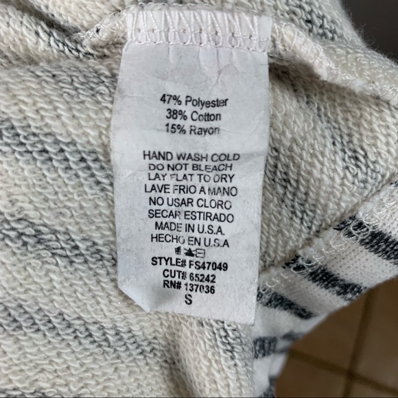 Lazy Sundays striped French terry tee dress - Picture 14 of 14